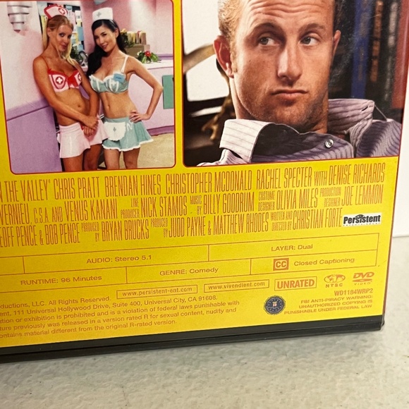 Deep In The Valley DVD Unrated Heather Locklear Chris Pratt Denise Richards - Picture 5 of 10